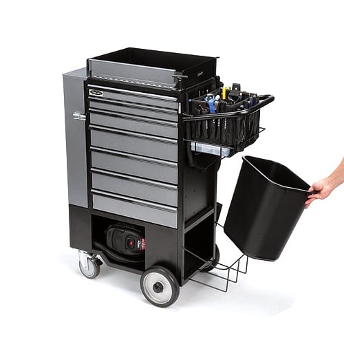 FlexCart Engineering Cart with Bag Tools, Carbon Steel (FC-100CSWBT)